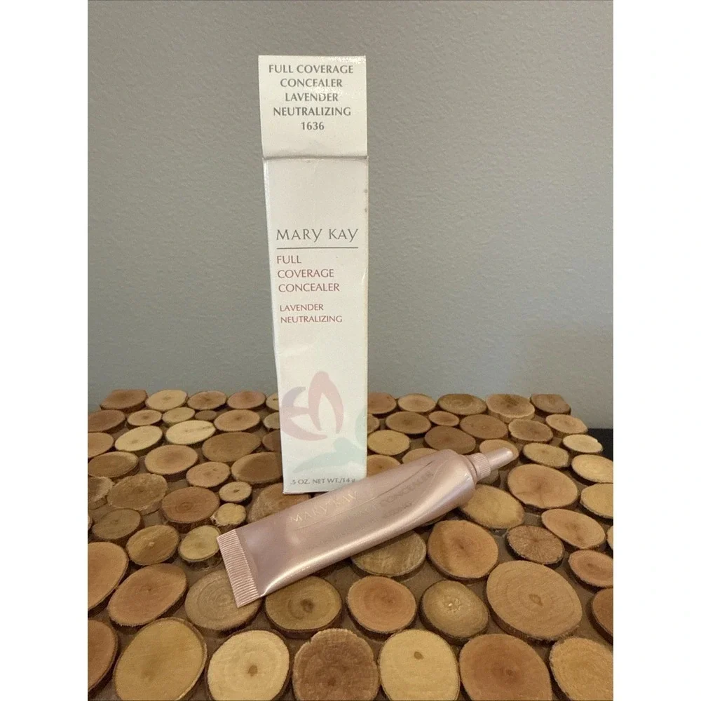 Mary Kay Full Coverage Concealer Lavender Neutralizing 0.5 oz #1636 New in Box
